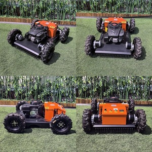 Robot <span class=keywords><strong>Tagliaerba</strong></span> Telecomandato, Larghezza di Taglio 550mm, Velocità 6km/h, Pendenza 35 Gradi, Raggio d'Azione 200m per Campi Sportivi - Product Image 2