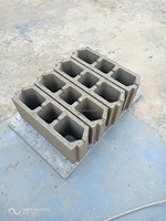 Machine semi-automatique de fabrication de blocs creux en béton Qt4-26, très demandée en Afrique