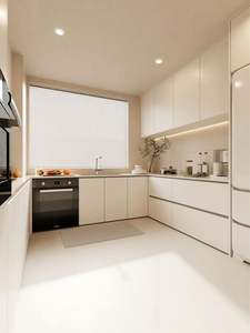 Gabinetes de Cocina Modulares Modernos Personalizados de Fábrica con Tablero de Partículas Ecológico, Módulos y Diseño de Paneles Personalizables - Product Image 3