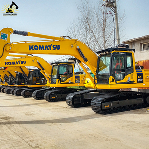 รถขุดมือสอง โคมัตสึ PC200 รุ่นปี 2023 น้ำหนัก 20300 กก. เครื่องยนต์คัมมินส์คุณภาพพรีเมียม สำหรับงานเหมือง - Product Image 3