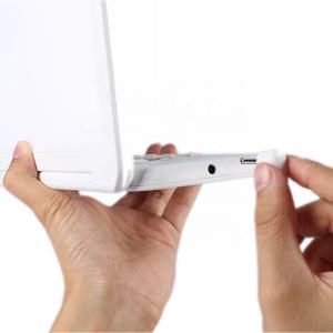 <span class=keywords><strong>Lampe</strong></span> LED blanche à lumière du jour Thérapie énergétique Réveil sans scintillement Luminosité réglable pour étude de bureau à domicile Alimentation CC européenne - Product Image 6