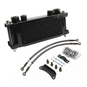 Venta al por mayor de fábrica: Radiador de aceite de motocicleta de 4 capas engrosado, modificación adecuada para radiadores de 50/110cc - Product Image 6