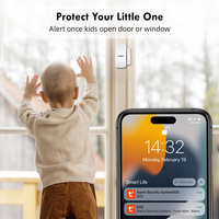 KERUI W181 Tuya Smart WiFi Système d'alarme sans fil 2G pour la sécurité de la maison Détecteur de mouvement de porte GSM Détecteur PIR Alarme antivol