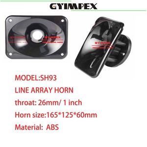 ลำโพงเสียงจีน ABS 165*125*60 มม. แบบมืออาชีพ พร้อมท่อลำโพงและตัวนำคลื่น สำหรับระบบเสียงพีเอ - Product Image 2