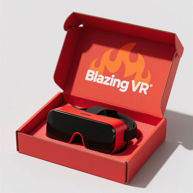 Custom Luxury Printing Smart VR Glasses Packaging Paper Gift Box Glasses Case with Sponge Tray