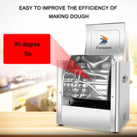 Mélangeur à pâte pour nouilles et wontons de table, petite machine à pétrir, acier inoxydable, appareil de cuisine automatique, mélangeur à pâte