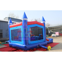 Château Gonflable Personnalisé Combo Toboggan et Structure de Rebond Bannières Interchangeables 800 Thèmes Matériau PVC Installation Facile Fête d'Anniversaire Enfants