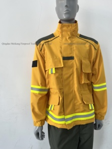 Combinaison de sécurité forestière pour pompiers forestiers, en Nomex, résistante aux flammes et à la chaleur, conforme à la norme EN469 - Product Image 2