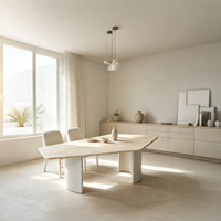 Table basse moderne minimaliste en MDF, placage en noyer noir, design durable et écologique pour salon, maison, hôtel