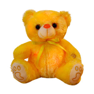 All'ingrosso moda LED luce-Up peluche orsacchiotti da notte per bambini giocattoli imbottiti in cotone PP imbottitura fodera in maglia per le occasioni di compleanno - Product Image 5
