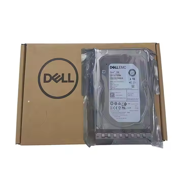Original and New Dell Hard Drive 4TB 7.2K SAS 6Gbps 3.5inch Internal HDD with Tray for  Server