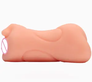 シリコーン男性オナニーカップ膣アナル口3in1セックスドール大人のおもちゃオナニー