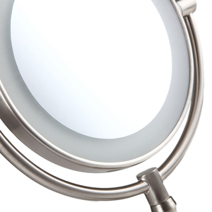 O Novo Espelho de Maquiagem com Base Chanfrada de 8 Polegadas Personalizável, Espelho HD Inteligente com LED para Banheiro - Product Image 6