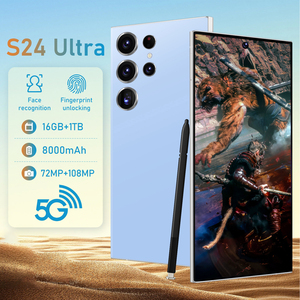 Hot bán <span class=keywords><strong>Android</strong></span> màu xanh S24 siêu 5g 7inch HD màn hình thông minh Điện thoại di động cho câu trả lời cuộc gọi - Product Image 6