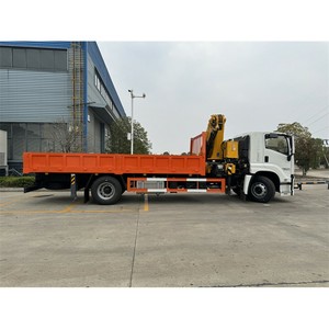 รถบรรทุก ISUZU GIGA 8 ตัน ติดเครนแบบ Knuckle Boom ขับเคลื่อน 4x2 พร้อมเครนไฮดรอลิกแบบพับได้ หมุนได้ 360 องศา - Product Image 6