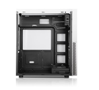 Boîtier ATX standard SAMA entièrement blanc, mini boîtier ITX pour ordinateur de jeu PC