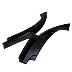 2Pcs <b>Car</b> Rear Bumper Lip <b>Diffuser</b> Splitters Winglet Aprons Spoiler Carbon Fiber for Honda Civic 2016-2018 <b>Car</b> Body Styling Kit - Product Image 6