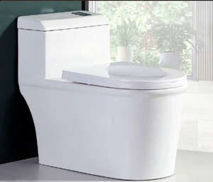 Inodoro Cerámico Compacto con Sifón en S para Baño Familiar en Balcón Pequeño - Product Image 3