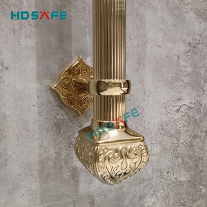 Thanh Lịch Phong Cách Vàng Màu Cửa Kéo Xử Lý Brass Cửa Trước Xử Lý - Product Image 2