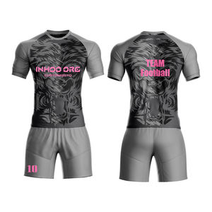 Camisetas de fútbol personalizadas para hombre-Secado rápido, conjuntos de partidos deportivos de fútbol transpirables de fábrica directa - Product Image 6