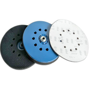 Disques de ponçage floqués 9 pouces 225 mm en alumine perforée pour ponçage de murs, rénovation, meubles, métal - Product Image 5