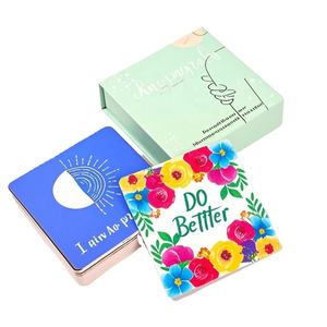 Tarjetas de Preguntas, Juego de Cartas Personalizadas, Conversación Familiar, Juego Educativo de Preguntas y Respuestas, Juego de Cartas de Afirmaciones - Product Image 1