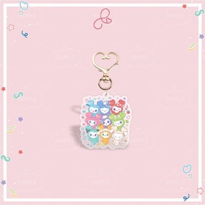 Porte-clés en plastique KPOP Idol Lovely TW <span class=keywords><strong>MOMO</strong></span> <span class=keywords><strong>SANA</strong></span> MINA NAYEON, porte-clés en acrylique - Product Image 5
