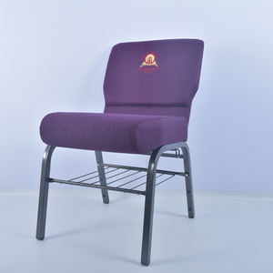 Fabrieksverkoop Goedkope Stapelbare Theaterstoel Populaire Verbindingsgesp Rij Gebed Aanbiddingsstoel In Elkaar Grijpende Kerkstoel - Product Image 3