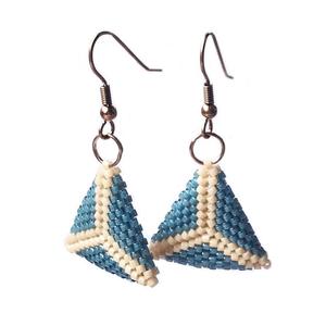 Pendientes de Cuentas Miyuki, Colección Única Hecha a Mano - Product Image 1