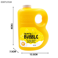 Bouteille de 1l savon liquide non toxique solution d'eau à bulles jouets pour enfants