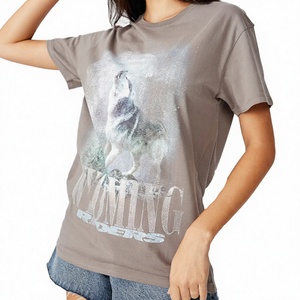 T-shirts pour femmes de dernière génération, couleur unie, style décontracté pour adultes, tissu tricoté d'été, boutons, dentelle, diamants, écologiques - Product Image 1