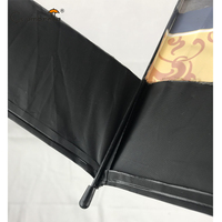 YS-1049 Parapluie transparent à poignée en J, élégant, en POE, dôme droit, imprimé sur mesure, imperméable, semi-automatique