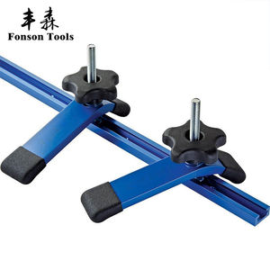 Glissière de guidage pour le travail du bois, rail de guidage, échelle de poussée, échelle, scie circulaire électrique, table basculante, établi, modification DIY - Product Image 6