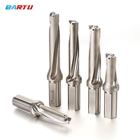 Foret en U indexable Bartu série WC SP 2D 3D 4D 5D, outil de perçage rapide pour machine CNC, foret en U à refroidissement interne 14mm-50mm