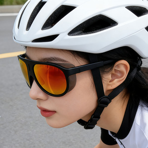 Polarized Cycling Sunglasses <b>Large</b> <b>Frame</b> UV Protection Outdoor Sports Eyewear - Product Image 2