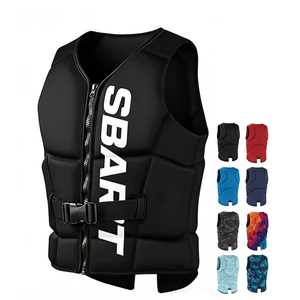 Chaleco de Impacto de Neopreno Personalizado, Chaleco Salvavidas para Moto Acuática, Equipo de Seguridad Marítima para Surf y Wakeboard - Product Image 1