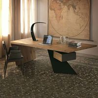 Escritorio ejecutivo estilo americano madera maciza loft minimalista moderno ordenador de escritorio jefe grande