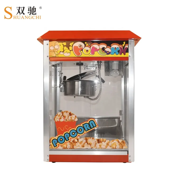Máquina Eléctrica profesional para hacer palomitas de maíz, máquina expendedora de maíz pop de acero inoxidable SC-P02, gran oferta