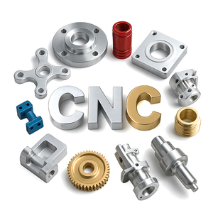 Präzisions-CNC-Maschinenteile Schneller Prototyp 3D-Modell CNC-Bearbeitungsdienste Aluminium Edelstahl Messing Eloxierte Bearbeitung - Product Image 1