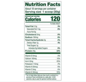 プライベートラベルグリーンプロテインパウダー有機植物ベースのエンドウ豆分離ビーガンプロテインパウダー - Product Image 2