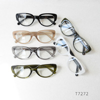 Gato coreano TR90 Marco de miopía en línea celebridad gafas de sol polarizadas lisas Marco de miopía para hombres y mujeres
