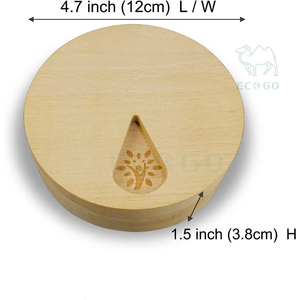 7 giorni di legno porta pillole da viaggio Organizer per Medicine settimanali scatola di pillole per artrite vitaminica porta scomparti medi - Product Image 5