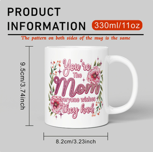 Divertente Tazza da Caffè in Ceramica 'La Migliore Mamma del Mondo' - Capacità 301-400ml, Idea Regalo per la Festa della Mamma e Compleanno - Product Image 3