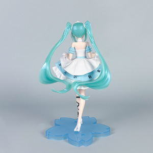 22CM Sleeping <span class=keywords><strong>Beauty</strong></span> Ver. Figurine Miku debout, mignonne, style manga, statue, figurine PVC, jouet anime, cadeau - Product Image 5