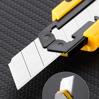 Coupe-papier utilitaire à lame en acier au carbone à changement rapide pour couper un couteau à lame de 9mm