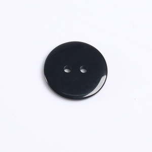 Round Resin <b>Button</b> 2-Holes Classic Style For Coats Shirts Trench Coats - Product Image 1