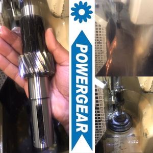 Rainure de clavette Alésage Dentées Droites Pignon - Product Image 2