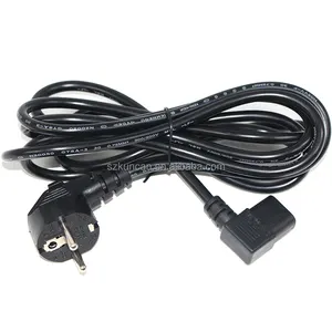 3 Pin c13 power Connector Laptop Male Ac Power Cord Cable 220v Retractable Reel Extension Electric Plug