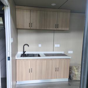 Cabina Prefabricada de Acero de Construcción Rápida y Móvil de 20 pies y 40 pies para Cafetería con Energía Solar, Tienda <span class=keywords><strong>Pop</strong></span> y Uso como Villa - Product Image 5