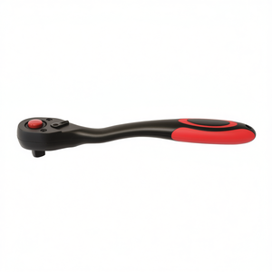 Ttake 5037 Reversible Ratchet <b>Socket</b> Wrench With Red Handle For Mechanical Repair - Product Image 2